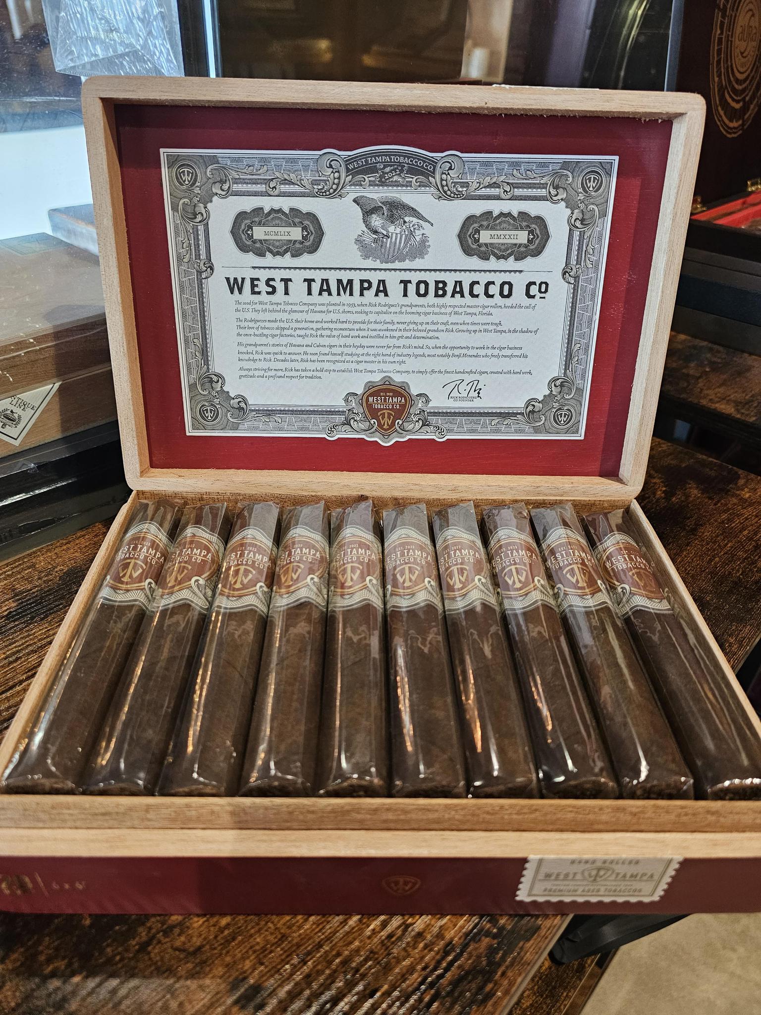 -West Tampa Tobacco Co Red Gigante (Box)