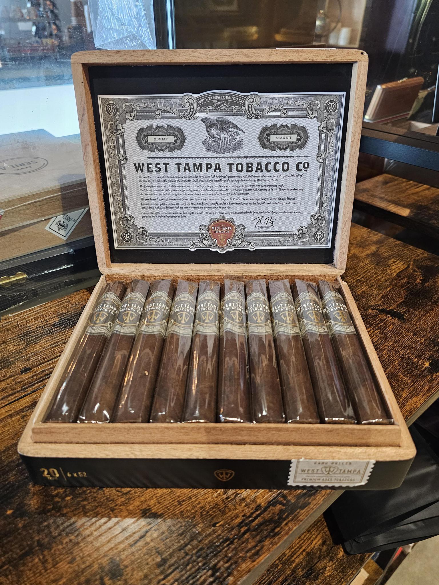 -West Tampa Tobacco Co Black Toro (Box)